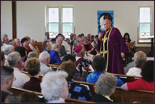Skip at Earl's funeral